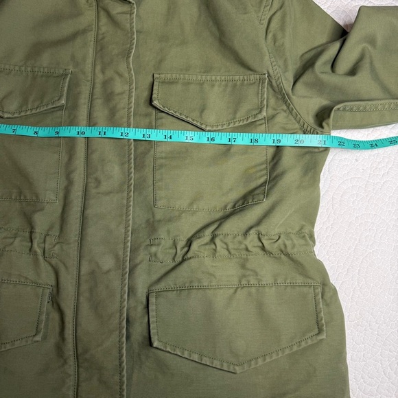 Everlane Utility Jacket in Olive Green Militar size Small 100% Cotton - Picture 6 of 12